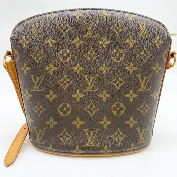 Auth Louis Vuitton Monogram Drouot Shoulder bag - Picture 2 of 10